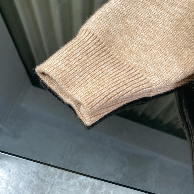 ルイ・ヴィトン「Louis Vuitton」クラシックジャージー編みウールプルオーバー