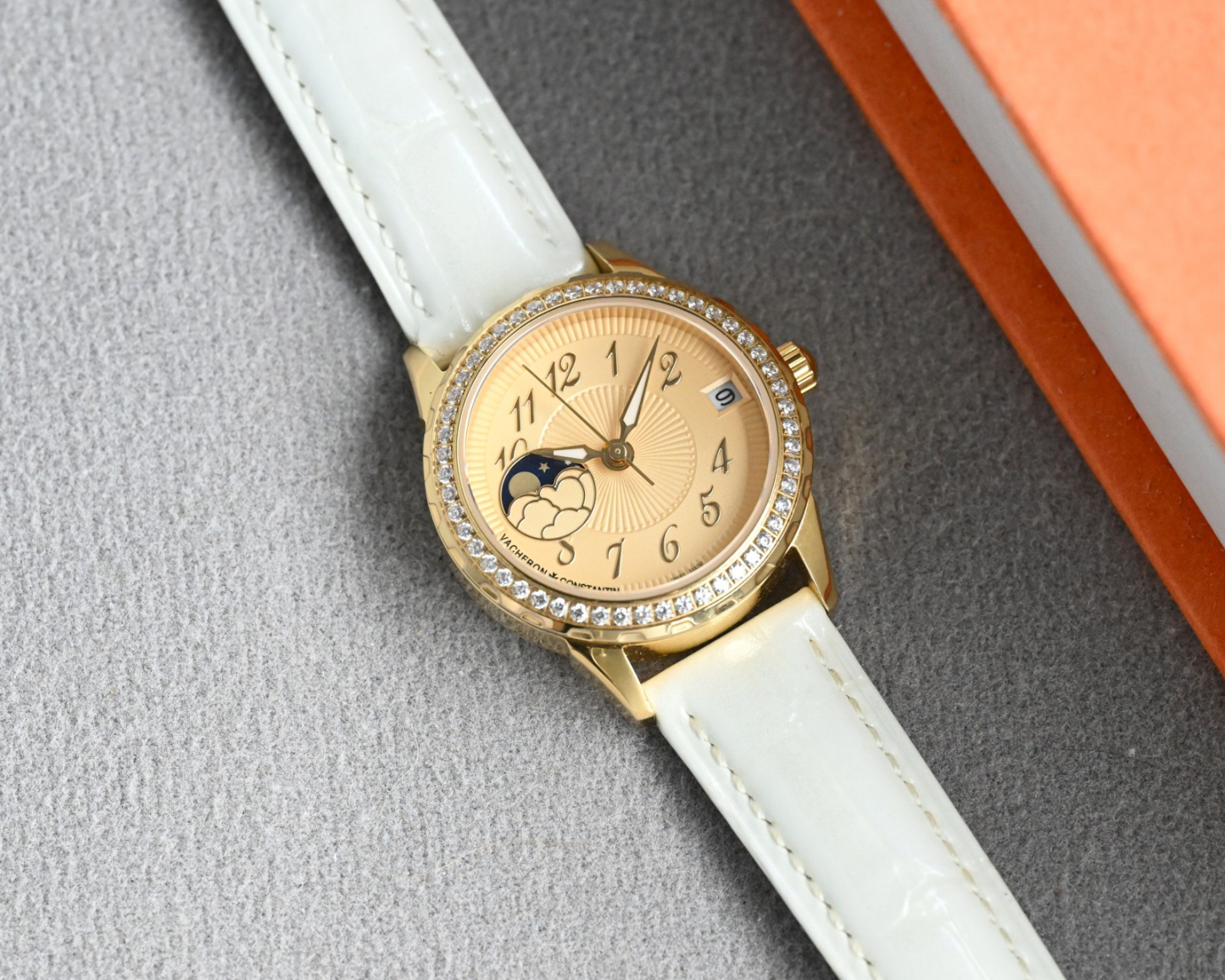 ヴァシュロン・コンスタンタン［Vacheron Constantin］フルール・デュ・ジャルダン レディースジュエリーウォッチ33MM