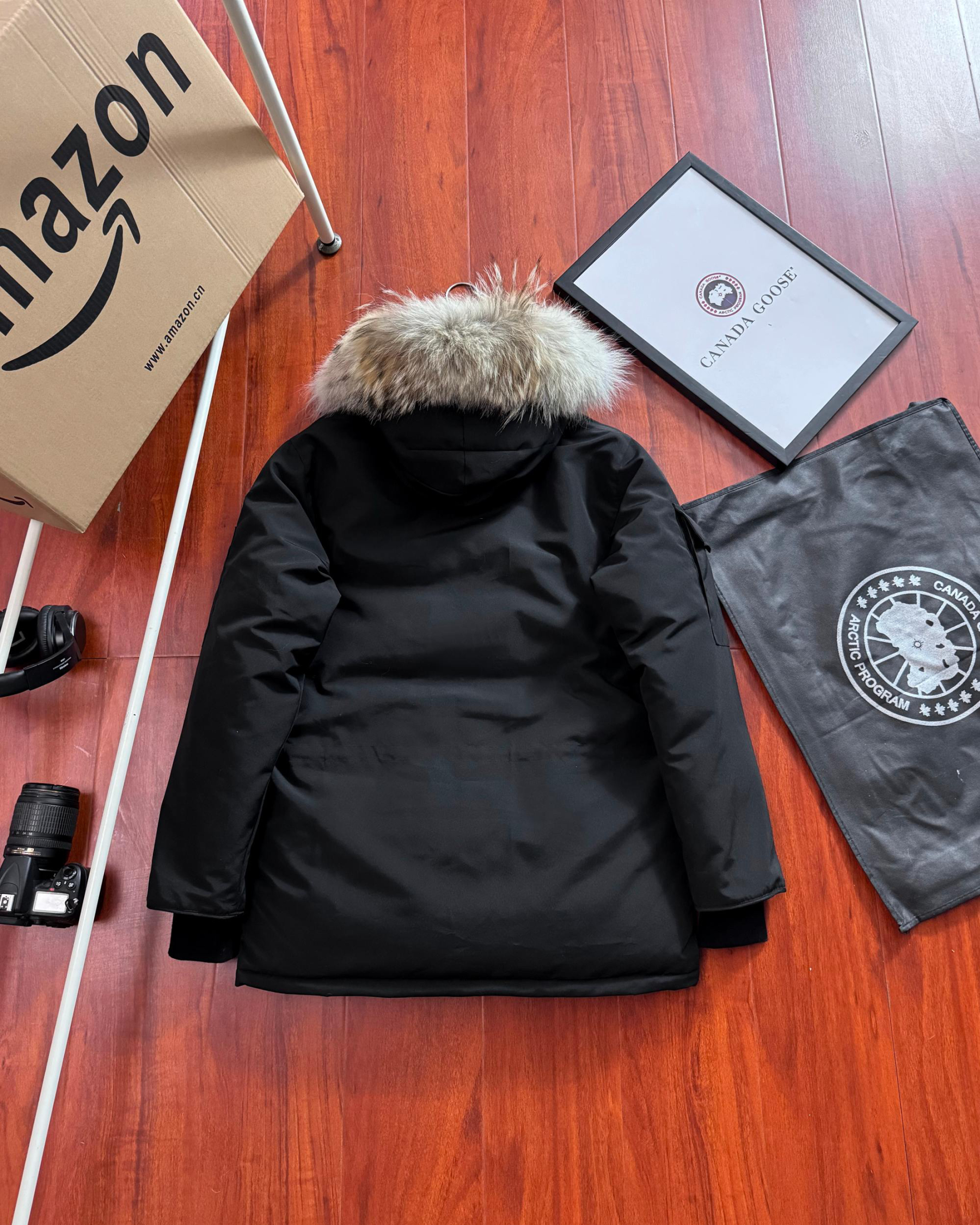 カナダグース メンズ ファッションフード付きダウンジャケット 8色