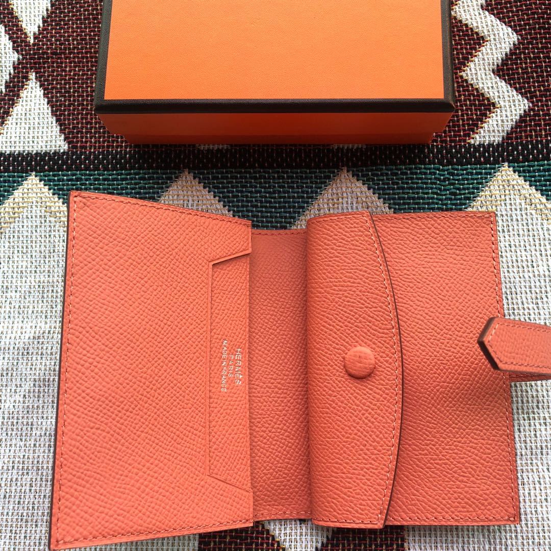 エルメス「Hermès」Bearn Ｈ扣 新作カードケース 8色