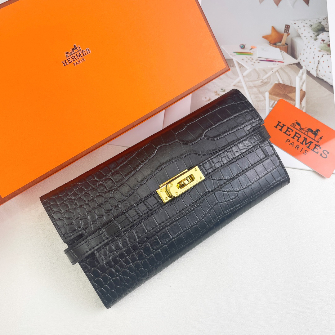エルメス「Hermès」ケリー ロングウォレット