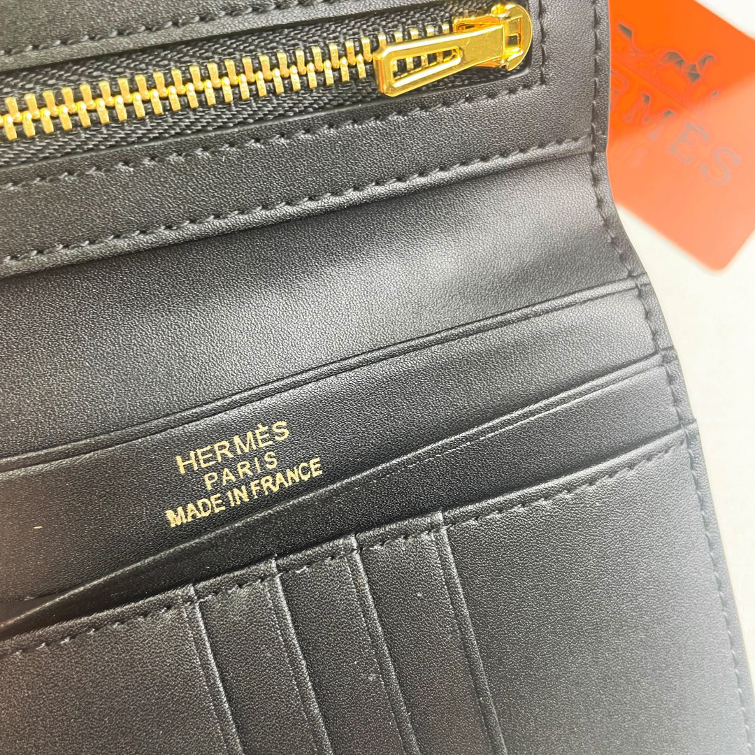 エルメス「Hermès」ベアーン ショートウォレット