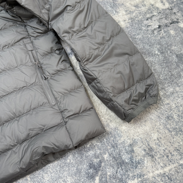 ザ・ノースフェイス メンズ フード付きダウンジャケット、ふんわりアウトドア登山ハイキング通勤ウェア