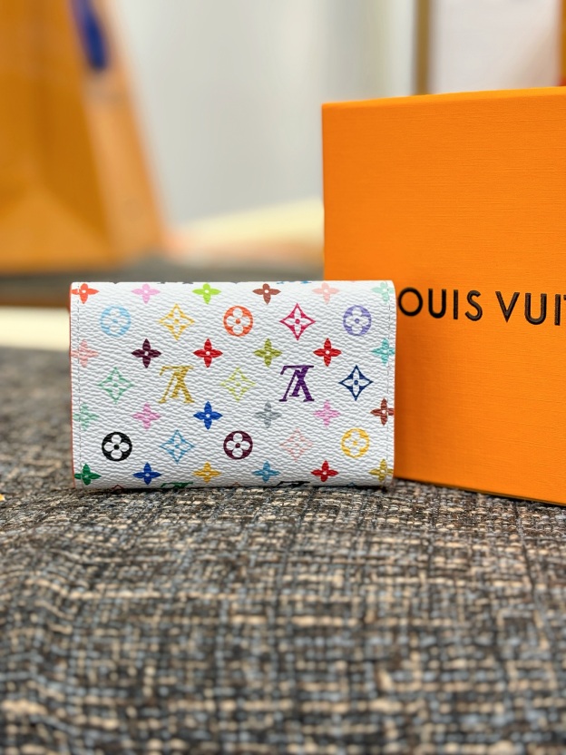 ルイ・ヴィトン「Louis Vuitton」LV × TM キーケース ミュルティクレ 6