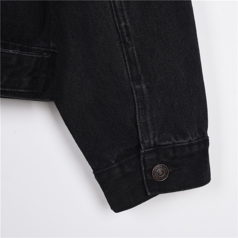 [Copy]Balenciaga / バレンシアガ 24ss 手描きグラフィティプリントのジーンズジャケット