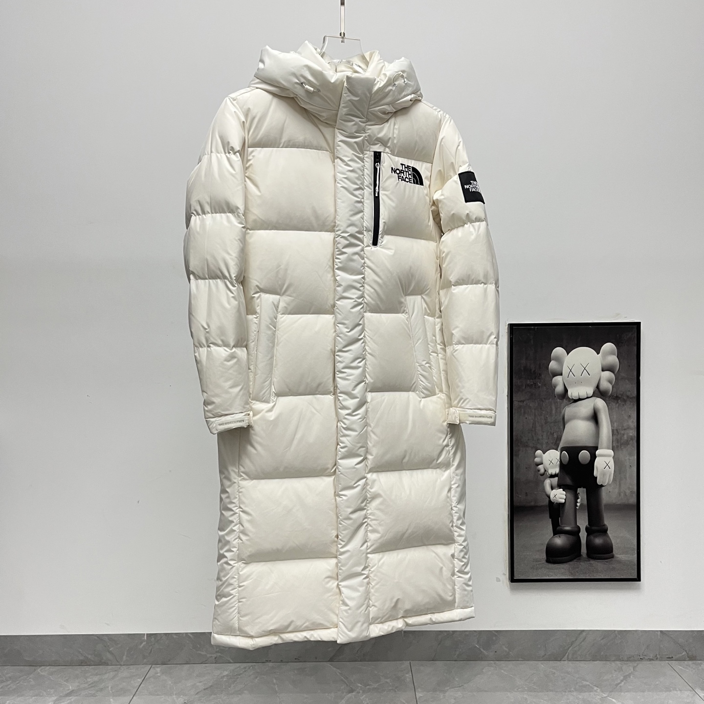 ザ・ノースフェイス メンズ ロング丈フード付きダウンジャケット