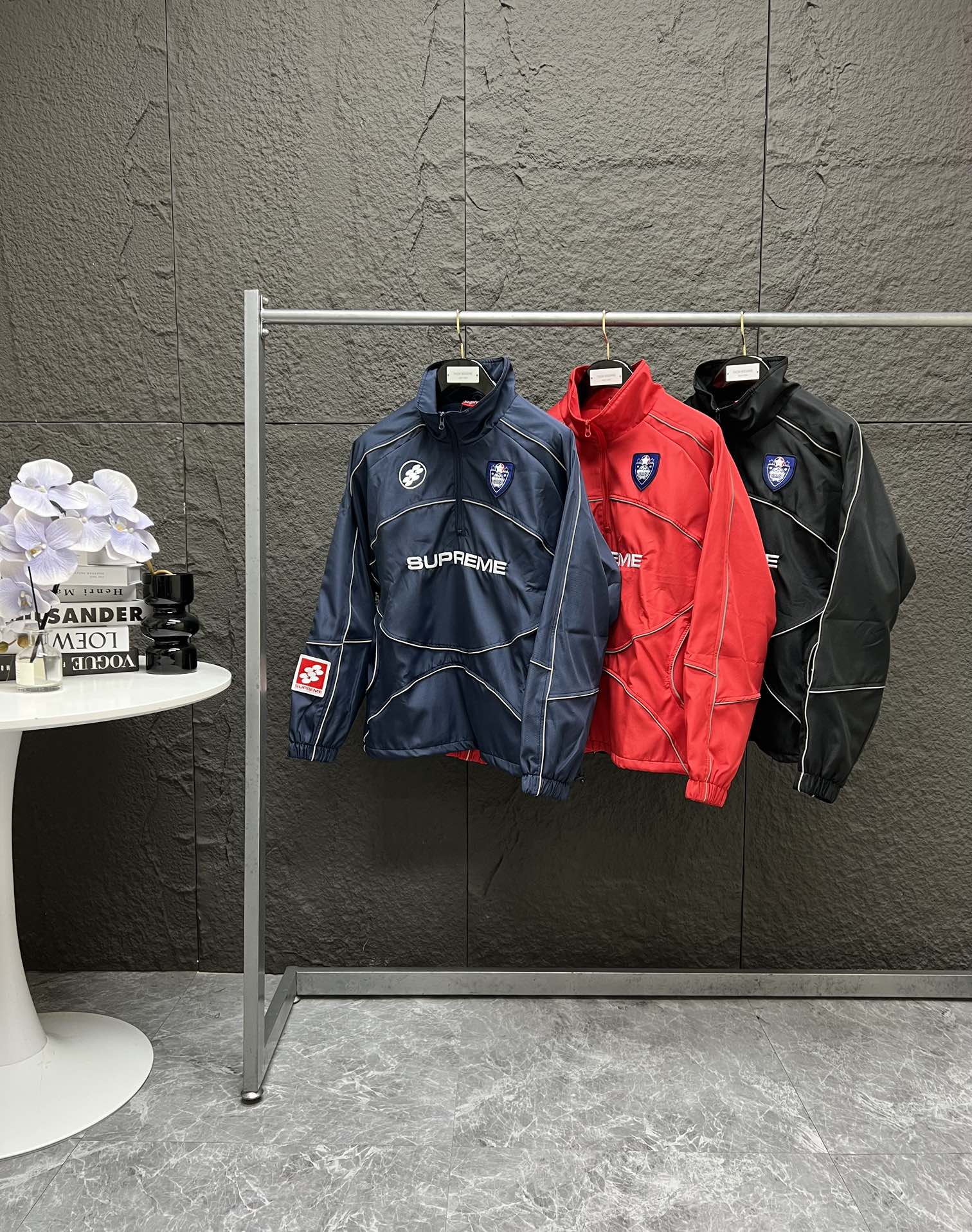 Supreme Reflective Piping Pullover FW24 WEEK11 プルオーバー