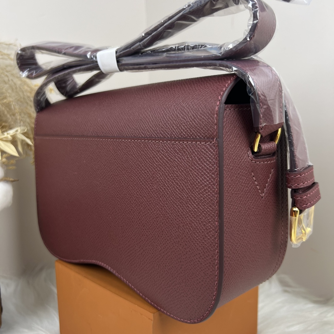 【厳選新入荷】エルメス Della Cavalleria Elan サドル金具クロスボディバッグ「乗馬モチーフ本革ショルダー」