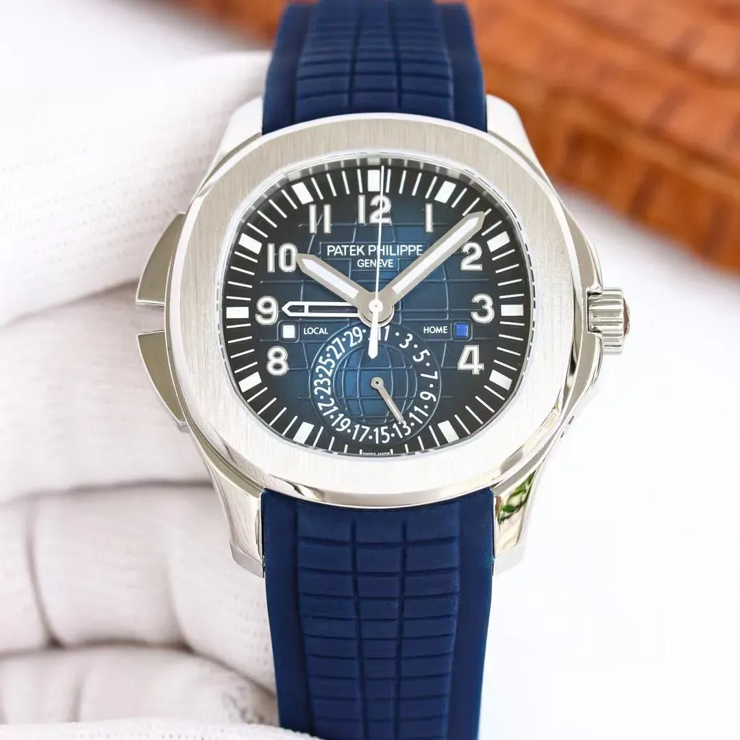 パテック フィリップ「Patek Philippe」Aquanaut Travel Time  クロノグラフ腕時計40MM