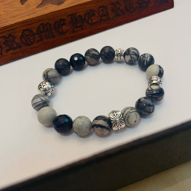 クロムハーツ「Chrome Hearts」ブレスレット - ヴィンテージ＆ロックテイスト ペア用