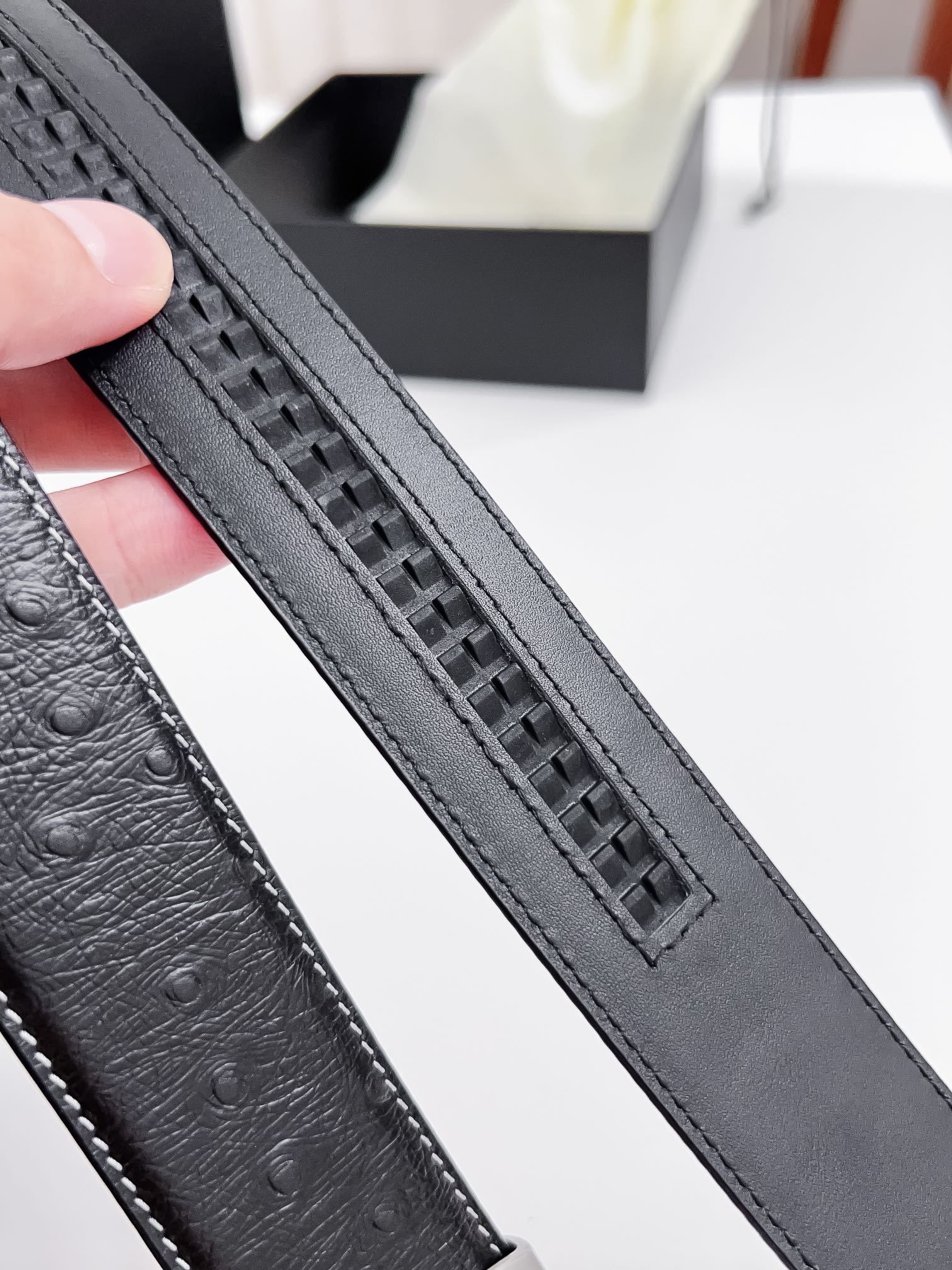 【厳選在庫】Montblanc ビジネスマン正装ベルト「全長約 100cm」