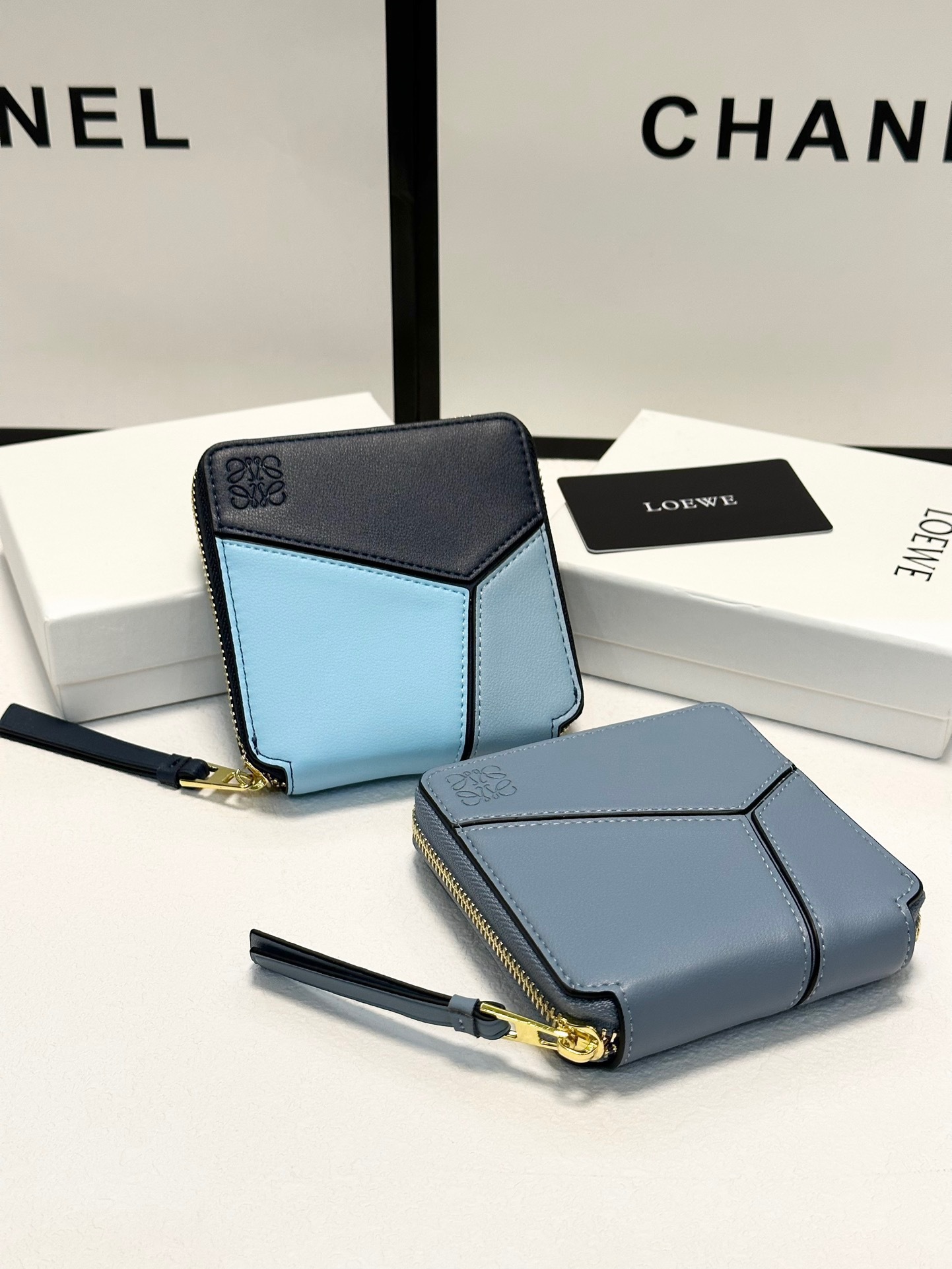 ロエベ「LOEWE」アナグラム コンティネンタル ウォレット 4色