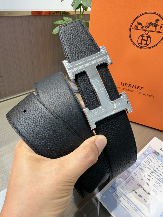 【限定入荷】Hermès フレンチ紳士ベルト「全長約 100cm」