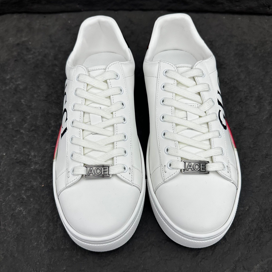 グッチ［Gucci］Aceシリーズ レッド＆グリーンウェブストライプ メンズ／レディース スニーカー