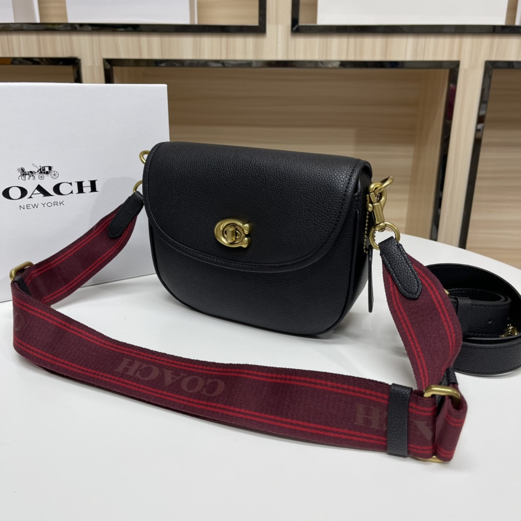 コーチ「Coach」Willow Saddle レトロサドルバッグ