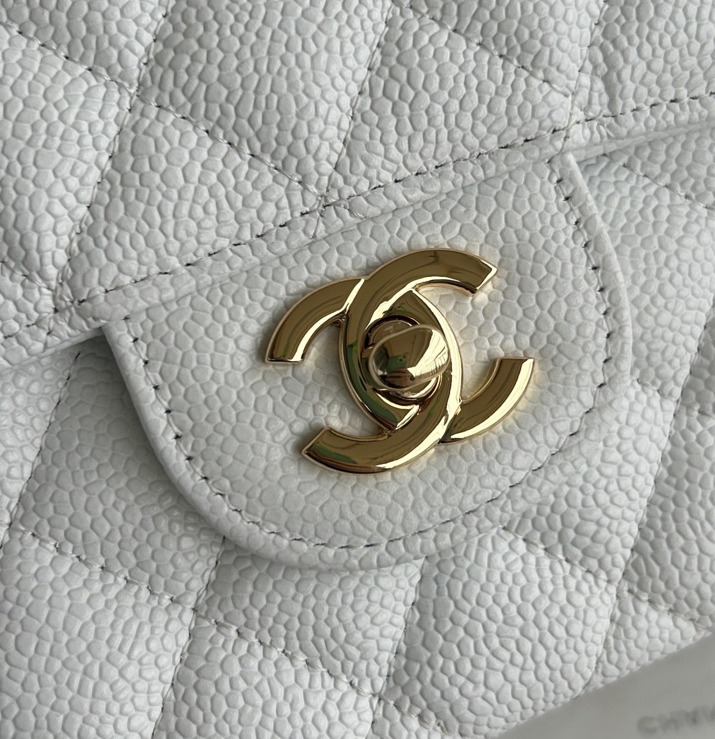 シャネル「Chanel」 Classic Flap レザー 菱格紋 ショルダーバッグ