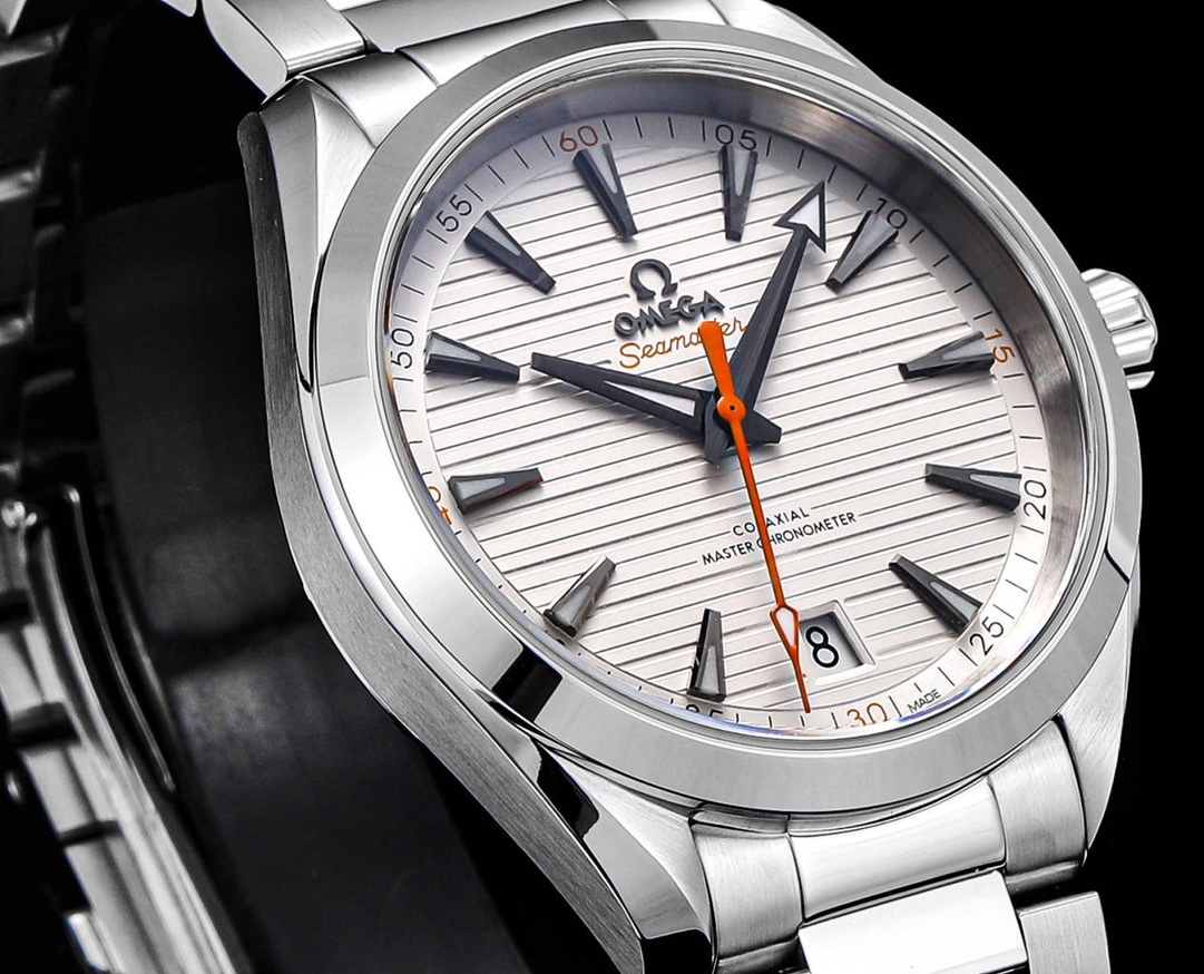オメガ「Omega」Seamaster Aqua Terra 41MM Silver Dial Men's Automatic Bracelet Watch