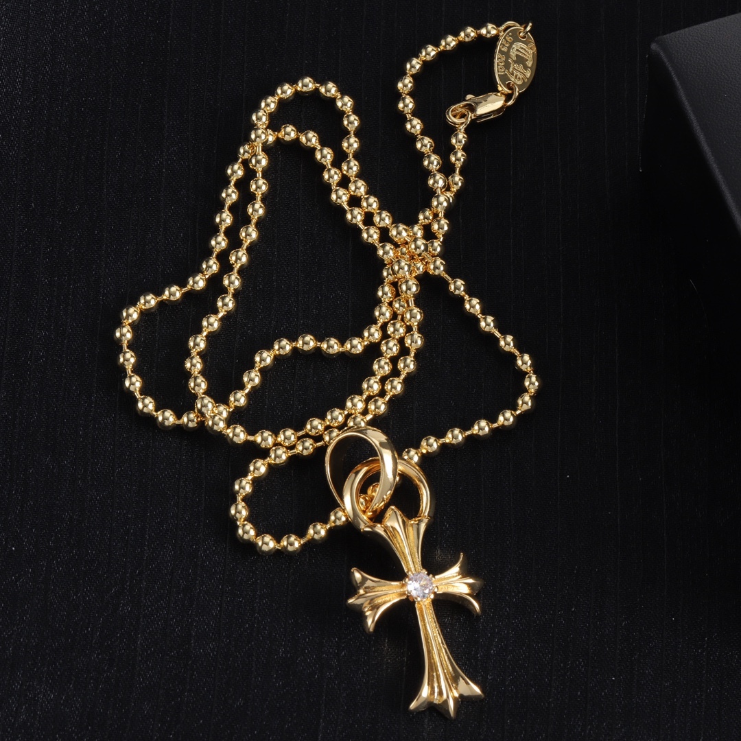 クロムハーツ「Chrome Hearts」クラシック ペンダントネックレス - 男女兼用