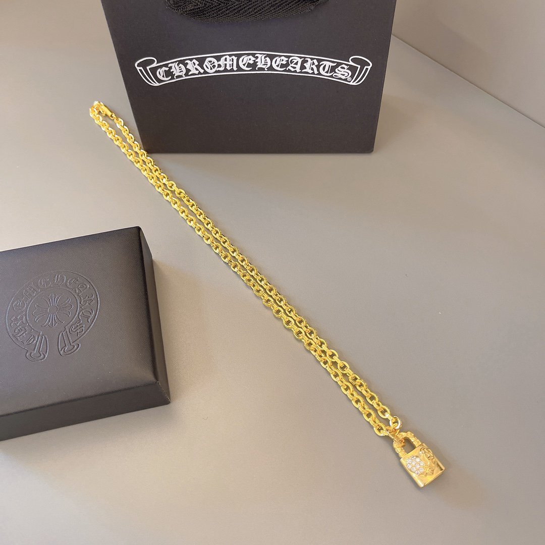 クロムハーツ「Chrome Hearts」シンプルペンダントネックレス - ユニセックス