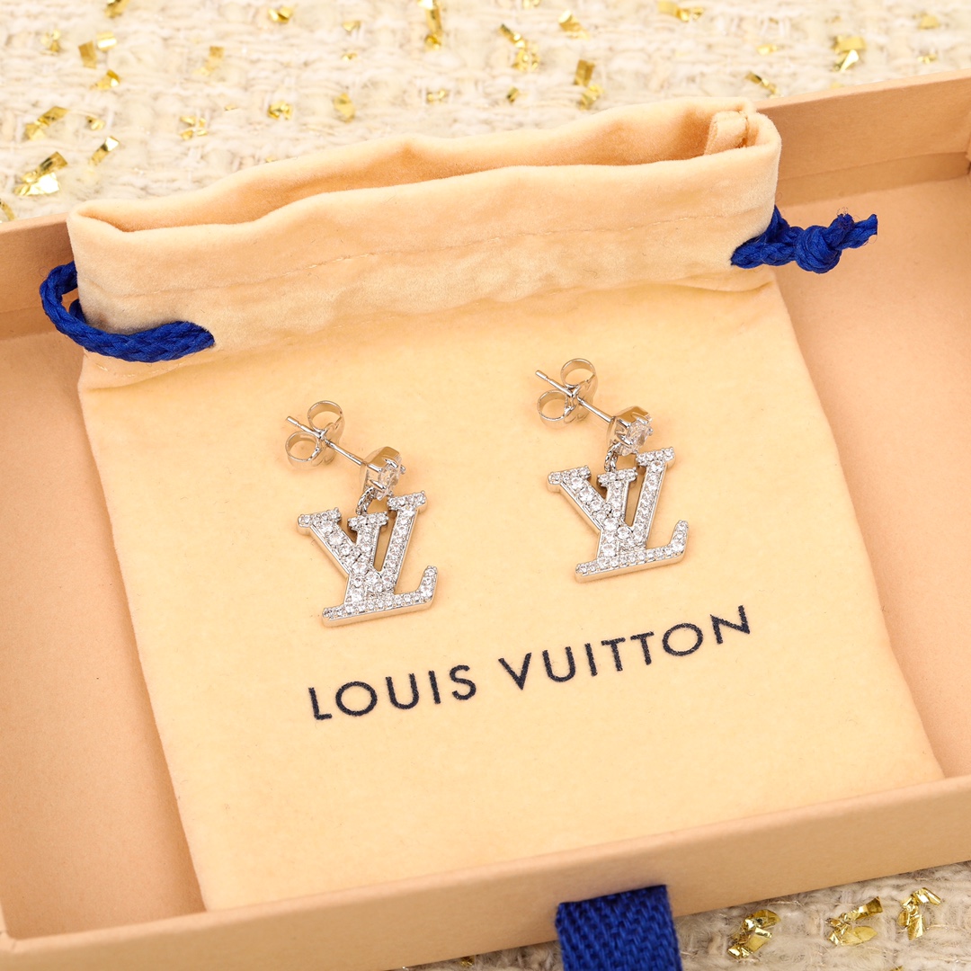 ルイ・ヴィトン「Louis Vuitton」 Idylle Blossom ピンクダイヤモンド・イヤリング（イヤリング）