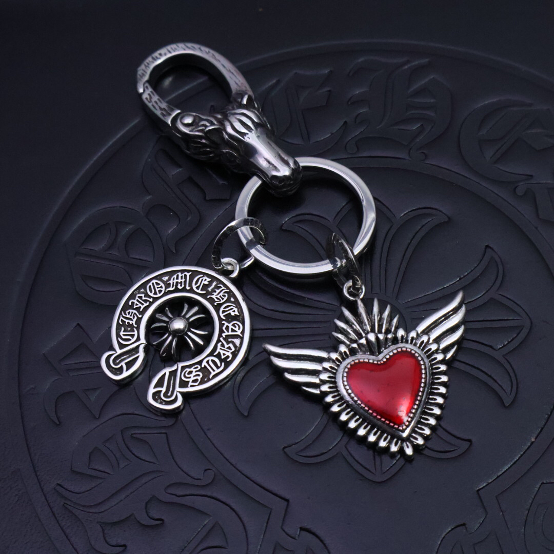 クロムハーツ「Chrome Hearts」キーホルダー＆バッグチャーム - トレンドシンボル