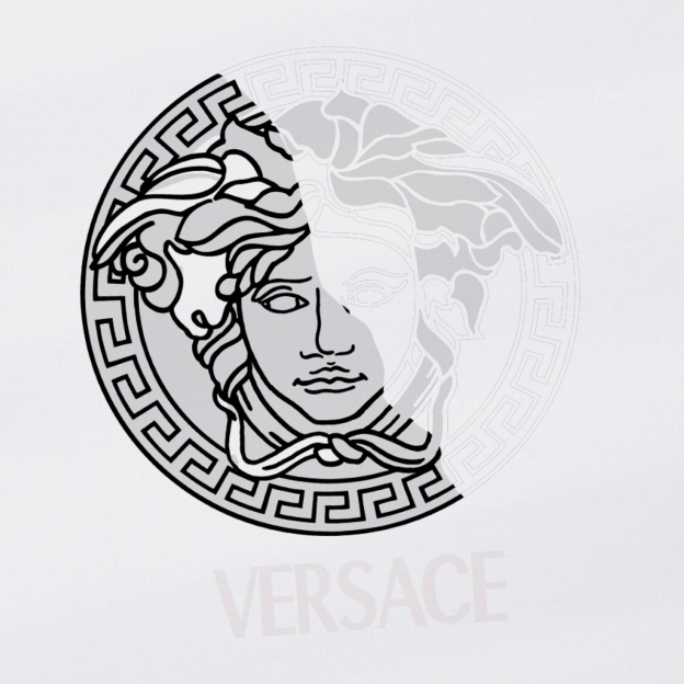 ヴェルサーチ「Versace」2024SS プレミアム プリントTシャツ