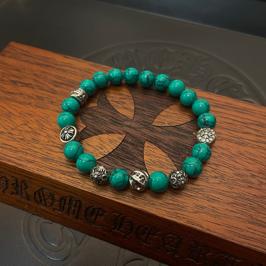 クロムハーツ「Chrome Hearts」ブレスレット - ヴィンテージ＆ロックテイスト ペア用