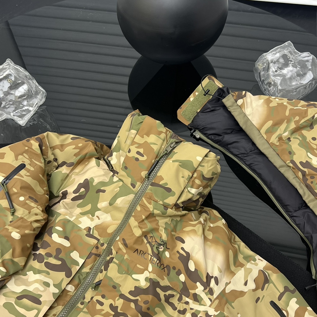 アークテリクス「ARC'TERYX」LEAF COLD WX PARX 極地用ダウンジャケット