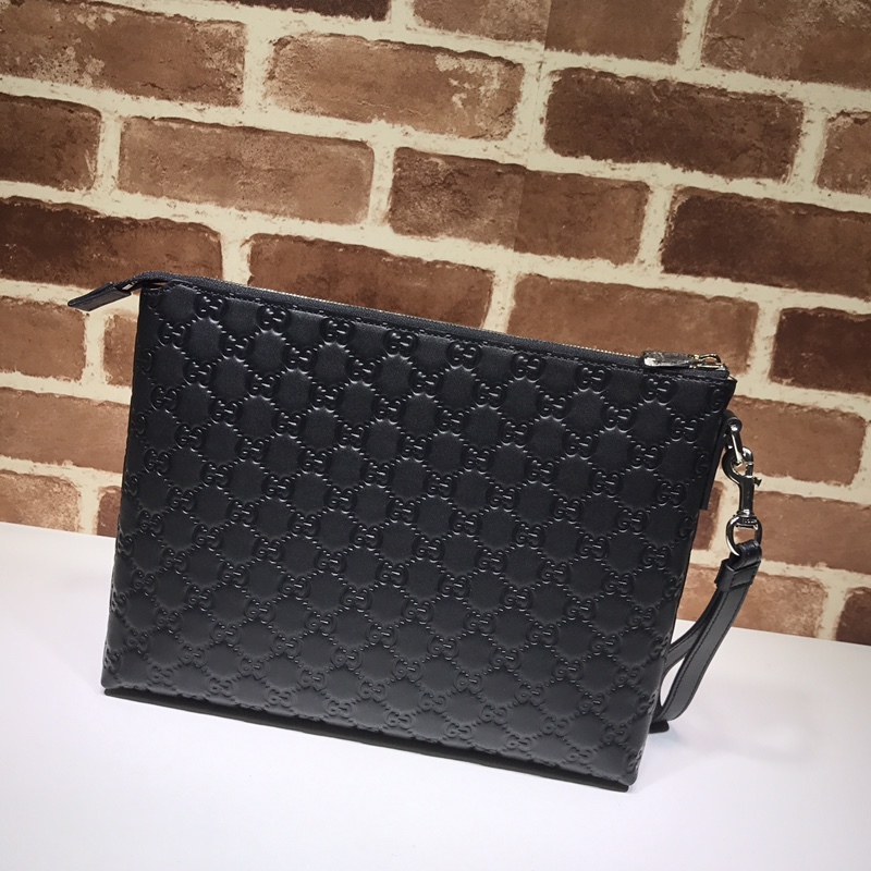 グッチ「Gucci」プレミアム ロック付き レザー ポシェット