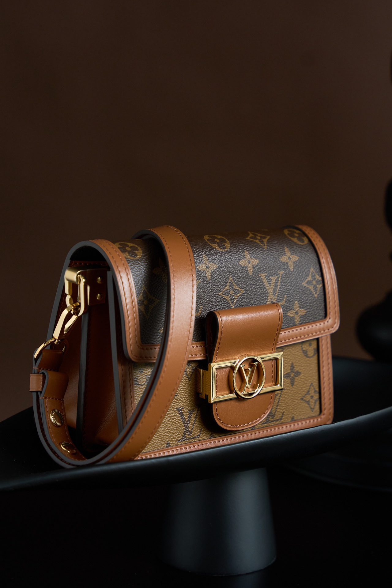 ルイ・ヴィトン「Louis Vuitton」ルイ・ヴィトン ミニ ドフィーヌ モノグラム ショルダーバッグ