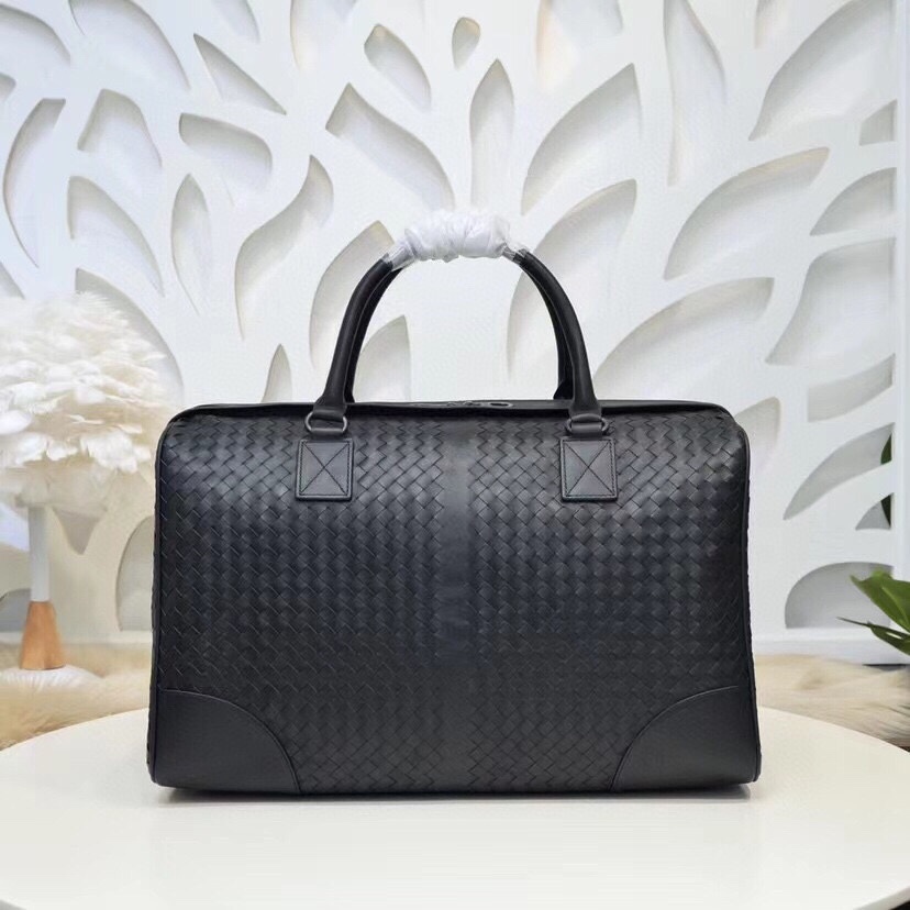 ボッテガ・ヴェネタ「Bottega Veneta」Intrecciato トラベルトートバッグ