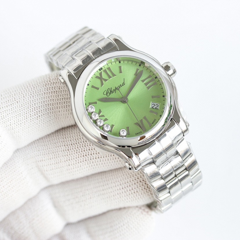 ショパール「Chopard」ハッピーダイヤモンド レディースウォッチ 30mm／36mm