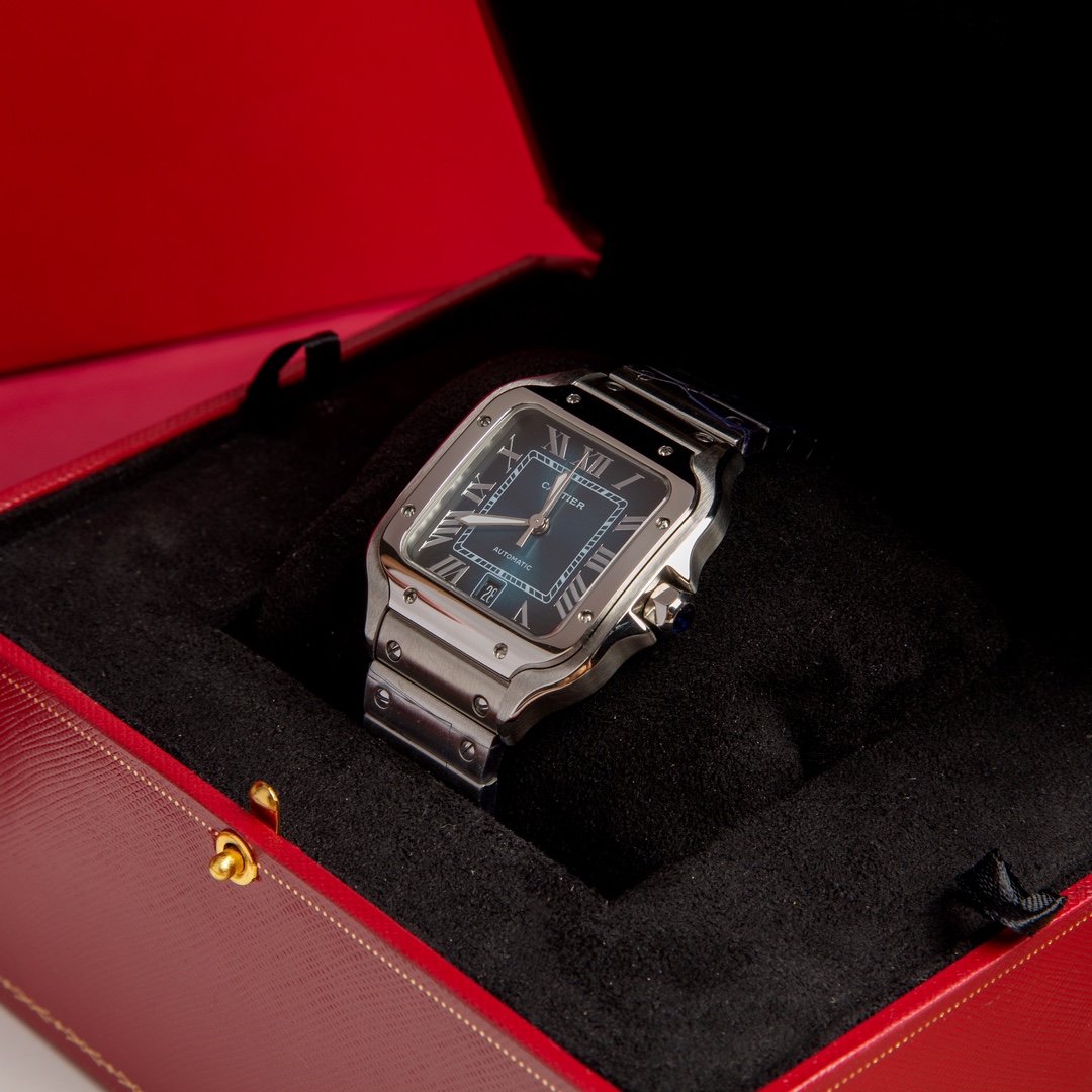 カルティエ［Cartier］Santos de Cartier watch サントス ドゥ カルティエ ウォッチ LM/ミディアムモデル