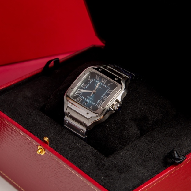 カルティエ［Cartier］Santos de Cartier watch サントス ドゥ カルティエ ウォッチ LM/ミディアムモデル