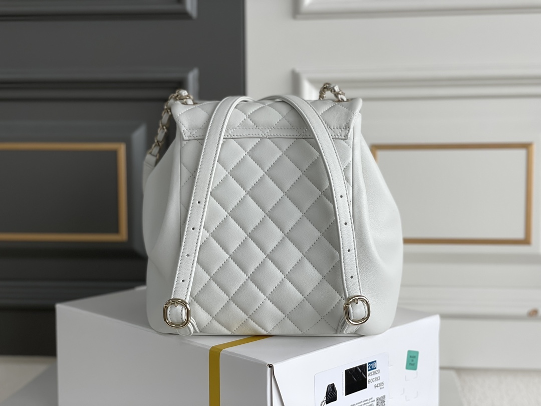 シャネル「Chanel」DUMA チェーンショルダーバッグ スモール レザー