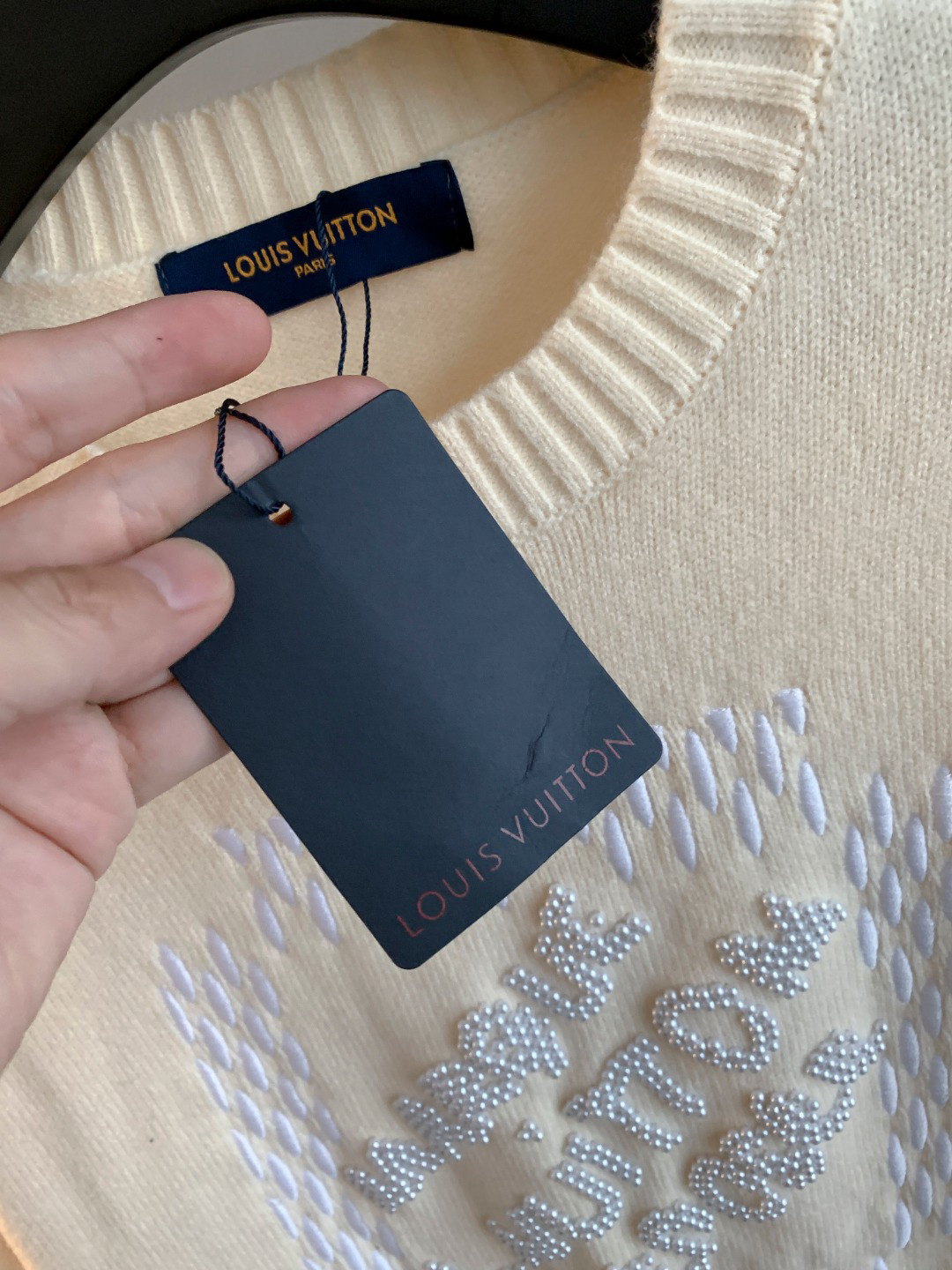 ルイ・ヴィトン「Louis Vuitton」ラウンドネックセーター