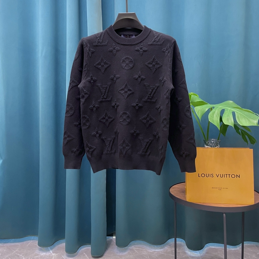ルイ・ヴィトン「Louis Vuitton」ラウンドネックセーター