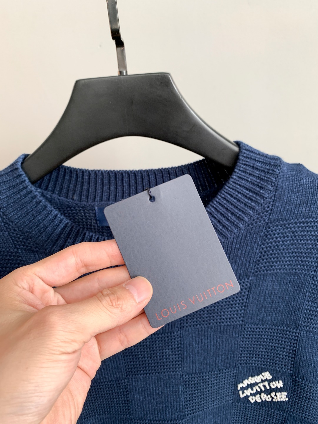 ルイ・ヴィトン「Louis Vuitton」ラウンドネックセーター