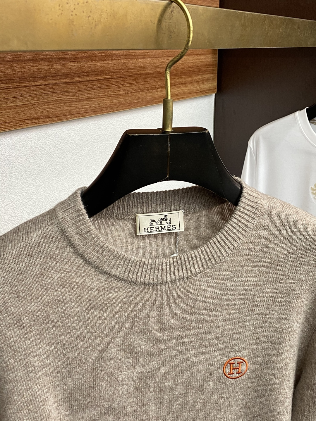 エルメス「Hermès」ムートンニットセーター