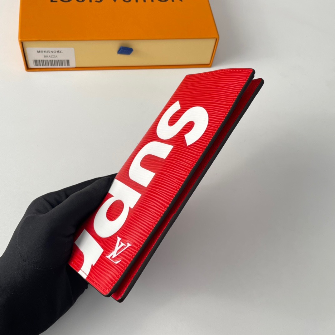 ルイ・ヴィトン「Louis Vuitton」LV x Supreme コラボ ポルトフォイユ･ブラザ