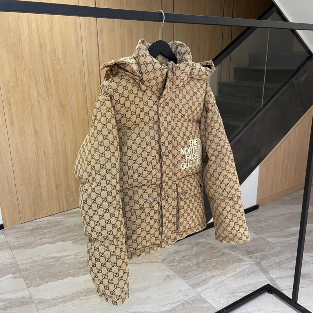 【特価人気商品】ザ・ノースフェイス x グッチ コラボファッションダウンジャケット