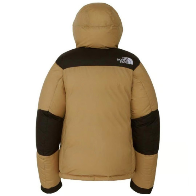 【特価人気商品】ザ・ノースフェイス パッチワークデザインのフード付きダウンジャケット