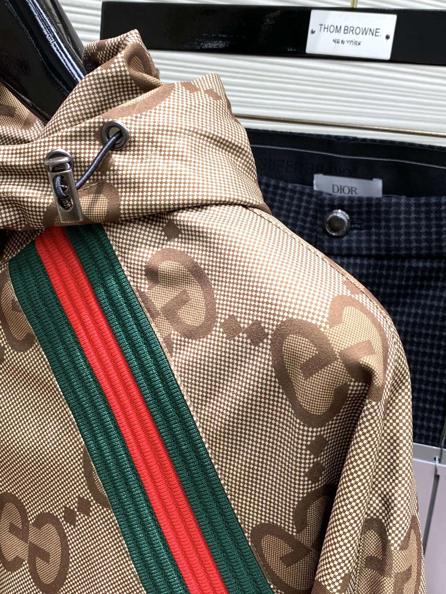 グッチ「Gucci 」秋冬新作メンズフード付きジャケット