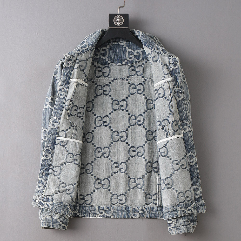 グッチ「Gucci 」秋冬新作メンズラペルデニムジャケット