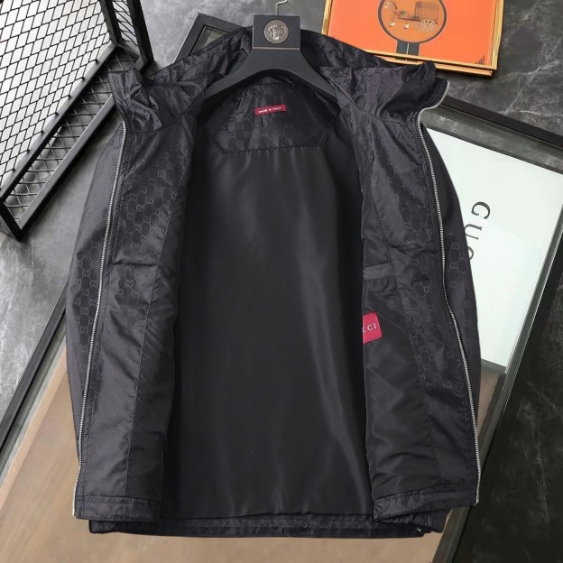 グッチ「Gucci 」秋冬新作メンズフード付きジャケット