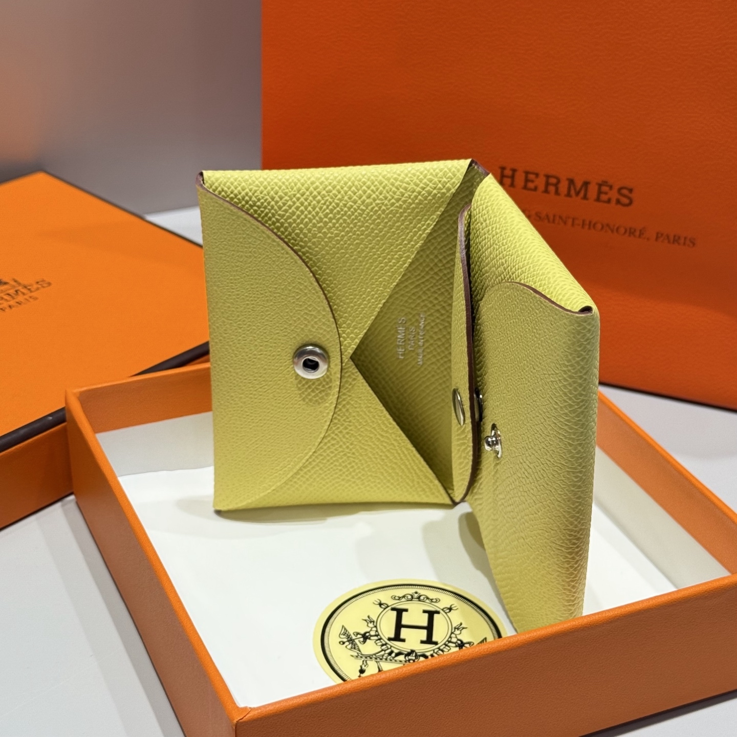 エルメス「Hermès」カルヴィ・デュオ 超実用的カードケース 6色