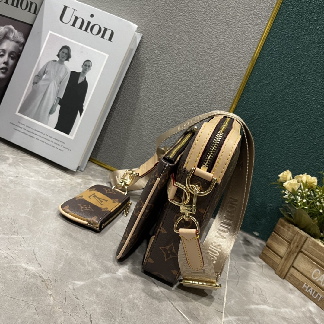 ルイ・ヴィトン「Louis Vuitton」新作 Trio メッセンジャーバッグ