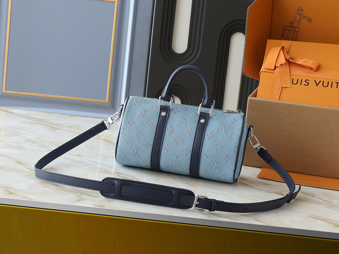 ルイ・ヴィトン キーポル･バンドリエール 25