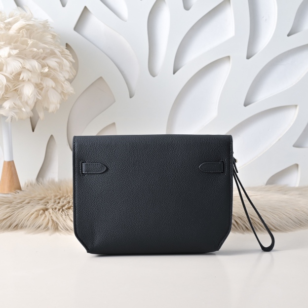 エルメス ケリー 22 ストーンパターンレザー バッグ「Kelly Depeches」