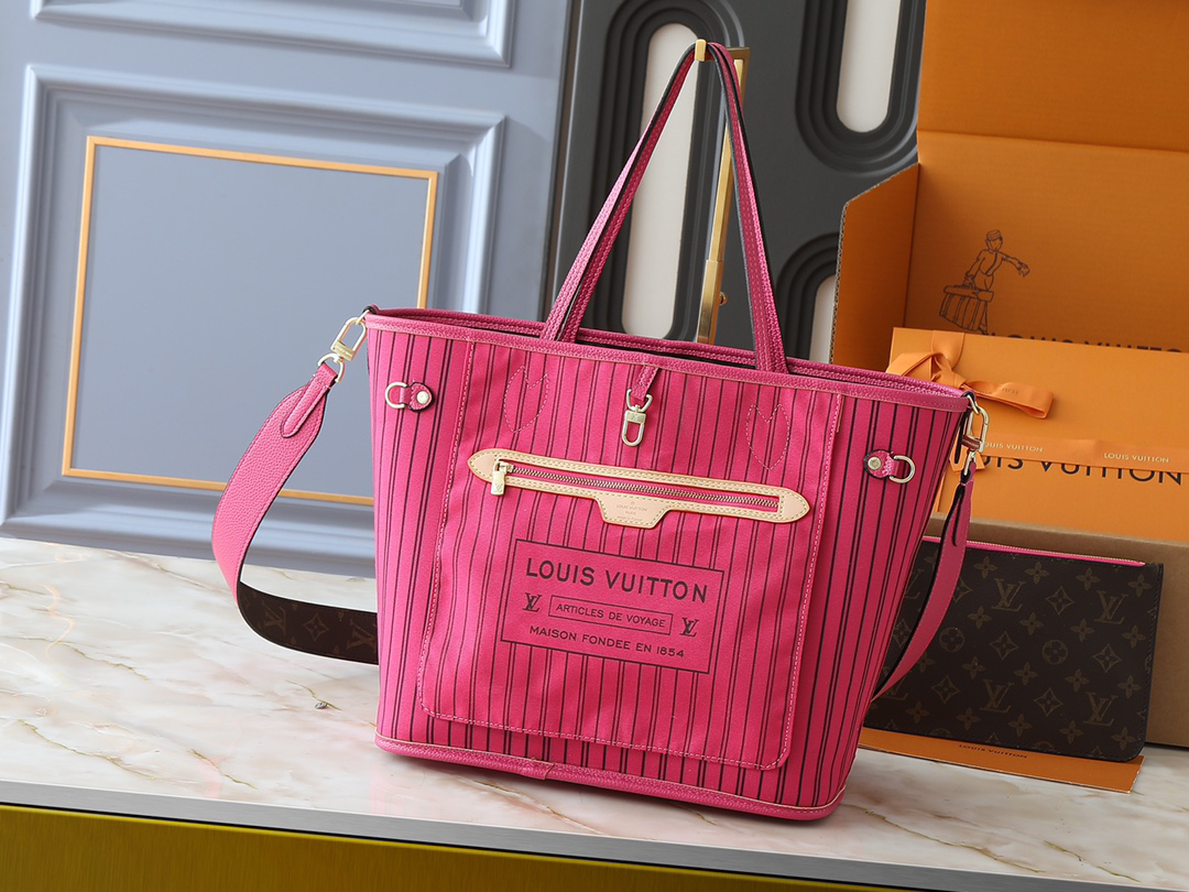 ルイ・ヴィトン ネヴァーフル･インサイドアウト MM バッグ「Neverfull Bag」